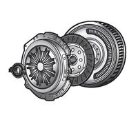 VALEO Fullpack DMF Umrüstsatz Kupplungssatz 837059 | Druckplatteaussendurchmesser: 228 mm, mit Schwungrad: Zweimassenschwungrad