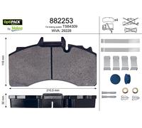 VALEO OPTIPACK 882253 Hinterachse
