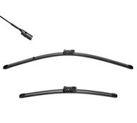 SET VALEO SILENCIO FLAT BLADE SCHEIBENWISCHER VORNE FÜR SEAT ALHAMBRA 71 VW GOLF SPORTSVAN AM1 SHARAN 7N TOURAN 5T1 10->