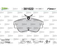 VALEO Set von Bremsbelägen für Scheibenbremse 301622