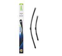 Valeo Silencio 2x Wischerblätter VF411 - Vorne - 650 mm / 420 mm | Set mit 2 Flachbalkenwischern, Originalersatz, 574324