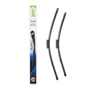 Valeo Silencio 2x Wischerblätter VF484 - Vorne - 800 mm / 750 mm | Set mit 2 Flachbalkenwischern, Originalersatz, 574684