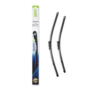 VALEO Silencio Wischer - VF424 - Leistungsstarke, hervorragende Sicht auf der Straße, einfache Montage - originale Flachblätter 650mm/600mm - Vorne - Set mit 2 Wischerblättern - 574362