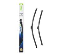 VALEO Silencio Wischer - VF968 - Leistungsstarke, hervorragende Sicht auf der Straße, einfache Montage - originale Flachblätter 650mm/600mm - Vorne - Set mit 2 Wischerblättern - 577968