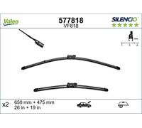 VALEO Silencio Wischerblatt Paar 650/475mm für VW Passat Variant B8 3AB998002