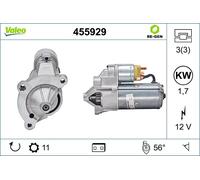 VALEO Starter 455929 für HYUNDAI Peugeot Citroën LANCIA