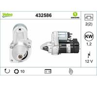 VALEO Starter VALEO ORIGINS - NEW O.E. TECHNOLOGIE 432586