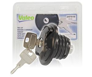 Valeo Tankdeckel mit Schlüssel [Hersteller-Nr. 247519] für Smart, Peugeot, Audi, Land Rover, Lada, Citroën, Fiat, Skoda, VW, Volvo, Chrysler, Toyota,