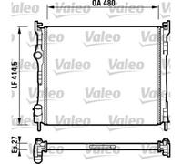 VALEO Wasserkühler Motorkühler Alu für Renault Clio II BB_ CB_ 1.5 dCi Thalia