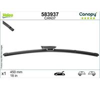 VALEO Wischblatt 583937 CANOPY Flachbalken – passend für Citroën Dacia Fiat