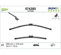 Wischblatt VALEO Silencio Xtrm VF330, 600/475mm, Vorne, 2 Stück