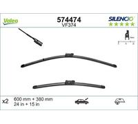 Wischblatt VALEO Silencio Xtrm VF374, 600/380mm, Vorne, 2 Stück