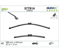Wischblatt VALEO Silencio VF914, 680/425mm, Vorne, 2 Stück