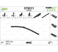 VALEO Wischblatt Scheibenwischer HYDROCONNECT 578511 für AUDI BMW MERCEDES VW A6
