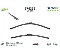 Valeo Silencio Set mit 2 Flachbalkenwischern VF417 - Vorne - 700 mm / 650 mm - Originalersatz - 574355