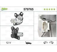Valeo (579765) Wischermotor Scheibenwischermotor hinten für Peugeot Citroën