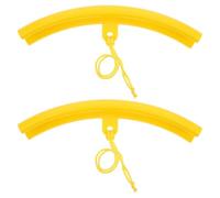 VALICLUD Felgenschoner Auto 2 Stück Kratzfeste Felgenschutzringe für Reifenmontage und Fahrzeugwartung