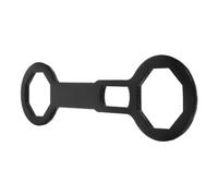 VALICLUD Motorrad Stoßdämpfer Schlüssel Stahl Einloch Werkzeug für Präzise Gabelkappen Einstellung Langlebiges Motorrad Reparaturwerkzeug