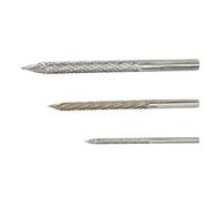 VALICLUD Reifenreparaturbohrer 3 Stück mit Hartmetall Metallbohrer 3mm 4,5mm 6,5mm für Traktorreifen und Lkw Verschleißfest und Rostfrei Präzise Verarbeitung