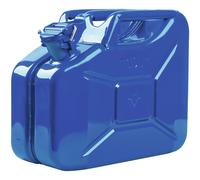 Kraftstoffkanister 10l Signalblau RAL 5005 Stahlbl.0,9mm L345xB165xH275mm VALPRO