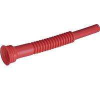 Hünersdorff Auslaufrohr Lnge 275 mm flexibel rot