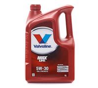 Valvoline Motoröl 5W-30 MaxLife Synthetiköl Motor Öl ACEA A3/B3 ACEA A3/B4 5L Kompatibel mit VW Golf VII Schrägheck 5G1, BQ1, BE1, BE2 Golf IV Schrägheck 1J1 GOLF VI 5K1 Golf V Schrägheck 1K1 POLO 9N