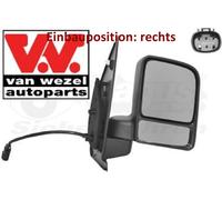 VAN WEZEL 1884808 Außenspiegel rechts Spiegel außen für Ford
