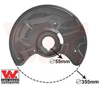 VAN WEZEL Spritzblech, Bremsscheibe 3041371