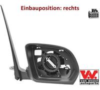 VAN WEZEL Aussenspiegel re. el. 3082826 D B