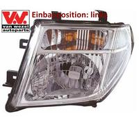 VAN WEZEL Hauptscheinwerfer 3378961 für NAVARA NP300 NISSAN D40 PATHFINDER 3 R51