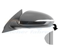 VAN WEZEL Außenspiegel Links für HYUNDAI