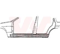 Van Wezel Einstiegsblech/Seitenschweller 0620103 links passend für BMW 3er E30