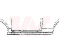 Van Wezel Einstiegblech kompl., 3-türig [Hersteller-Nr. 5810.01] für VW