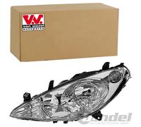 VAN WEZEL H7/H1 SCHEINWERFER RECHTS passend für PEUGEOT 307