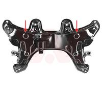 VAN WEZEL Hilfsrahmen/Aggregateträger 1604690 vorne für FIAT