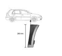Kotflügel VAN WEZEL 5888156 für, unten, vorne rechts
