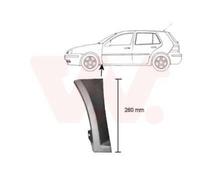 Kotflügel VAN WEZEL 5888155 für, unten, vorne links