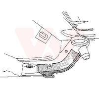 VAN WEZEL Längsträger 300328