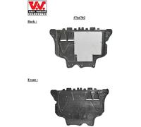 Motorraumdämmung VAN WEZEL 5766702 für AUDI SEAT SKODA VW, unten