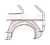 VAN WEZEL Seitenwand Hinten links 581045