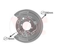 VAN WEZEL 5307373 Spritzblech für Bremsscheibe für Toyota