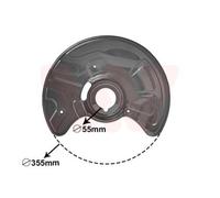 1x Spritzblech, Bremsscheibe VAN WEZEL 3041372 passend für MERCEDES-BENZ