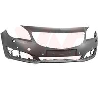 VAN WEZEL Stoßfänger vorne Grau für OPEL 3852577