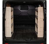 VANIFY - Kompatibel mit Mercedes VITO L2 (Long) 2003+ Fahrzeugeinrichtung Fahrzeugregale, doppelte Regale hinten