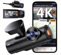 VANTRUE N4 Pro 4K+ 1080P+ 1080P STARVIS 2 Dashcam Auto, PlatePix™ Dash Cam | 3 Kanal HDR Auto Kamera Vorne Innen Hinten, STARVIS 2 IR Nachtsicht, 24H Parküberwachung, 5G WiFi GPS, Sprachbefehl, 2.45”