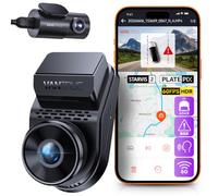 VANTRUE S1 Pro 2,7K+1080P 30FPS Dashcam Vorne Hinten, 2,5K 60FPS Vorne | 5GHz WLAN GPS Auto Kamera mit STARVIS 2 Nachtsicht, 24h Parküberwachung Nachtsicht, Superkondensator, G-Sensor, max 512GB