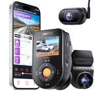 VANTRUE S1 Pro DMS STARVIS 2 Dashcam Auto Vorne und Innen 1944P+1080P 30FPS | 60FPS Front Dash Cam, Nachtsicht, 5GHz WLAN GPS, ADAS+DMS KI, 24H Parküberwachung, G-Sensor, Sprachbefehle, Superkondensator