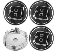 VAPORVERSE 4 Stück Auto Nabendeckel für Smart 451 Brabus Smart 453 O.D-56mm, Radnabendeckel Felgenkappen Radnabenkappen Nabenkappen Radnabenabdeckung