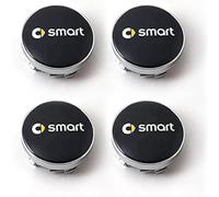 VAPORVERSE 4 Stück Nabendeckel Zubehör für Smart 453 Fortwo 3. Gen 2015-2019 56mm, Auto Felgendeckel Nabenkappen Logo Auto Zubehör für Radnaben Felgenkappen,B