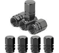 VAPORVERSE 4 Stück Ventilkappen für Facelift 2024 V-W ID.4 ID.5 GTX Pro ID.Buzz 2025 2026, Ventildeckel Auto-Reifen Korrosionsbeständig Schutzhüllen für Stabilen Reifendruck Auto Dekoration Zubehör,B